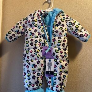 Spyder Baby Snowsuit with Blue Lining